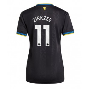 Manchester United Joshua Zirkzee #11 Tredjetrøje Dame 2025-26 Kortærmet